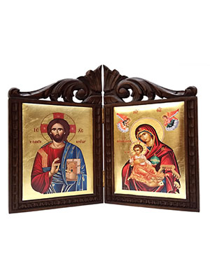 Ξυλόγλυπτα δίπτυχα