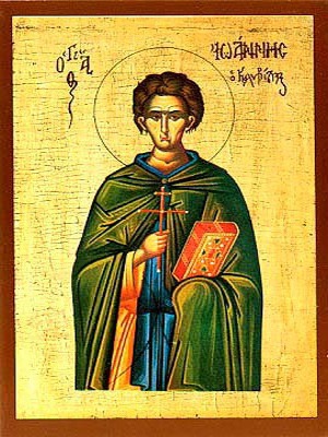 SAINT JOHN THE KALABYTES (HUT-DWELLER)