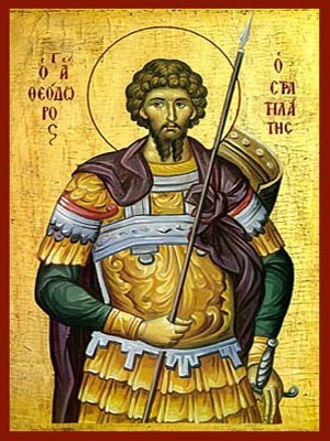 SAINT THEODORE THE GREAT MARTYR, STRATELATES OF HERACLEA