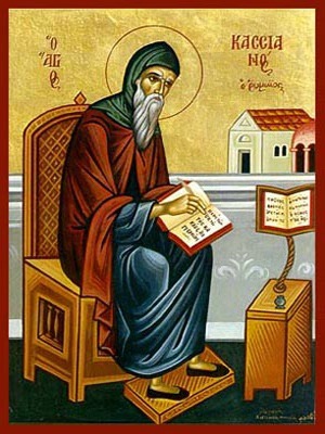 SAINT CASSIAN THE ROMAN, ABBOT, FULL BODY