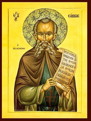 SAINT SABBAS, THE SANCTIFIED