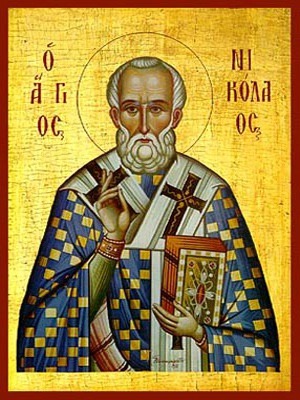 SAINT NICHOLAS, ARCHBISHOP OF MYRA IN LYCIA