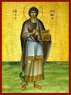 SAINT TRYPHON, MARTYR, FULL BODY