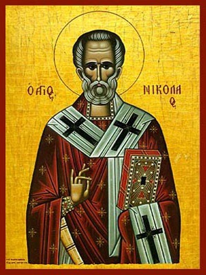 SAINT NICHOLAS, ARCHBISHOP OF MYRA IN LYCIA