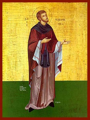 SAINT THEODORE, OF CYTHERA, GREECE, FULL BODY