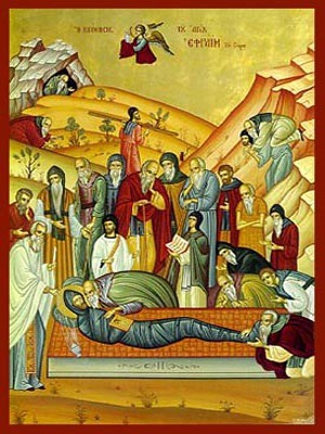 SAINT EPHRAIM THE SYRIAN, REPOSE