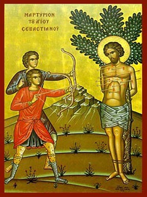 SAINT SEBASTIAN: THE MARTYRDOM