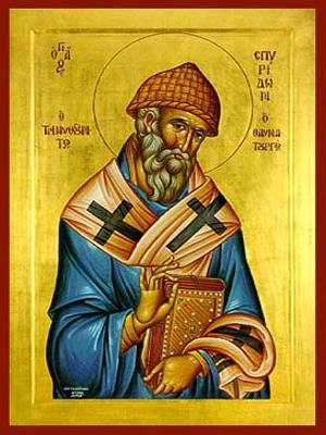 SAINT SPYRIDON, BISHOP OF TREMITHON, CYPRUS