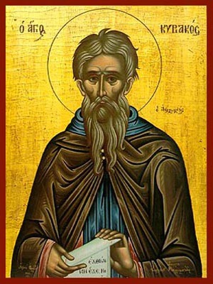 SAINT CYRIACUS, THE HERMIT OF PALESTINE