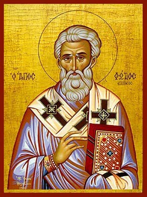 SAINT PHOTIUS THE GREAT, PATRIARCH OF CONSTANTINOPLE