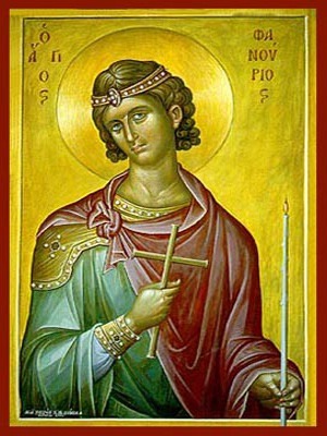 SAINT PHANURIUS, THE GREAT MARTYR