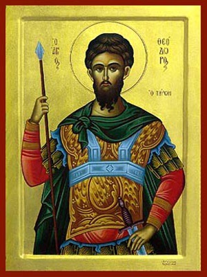 SAINT THEODORE THE GREAT MARTYR, TYRO