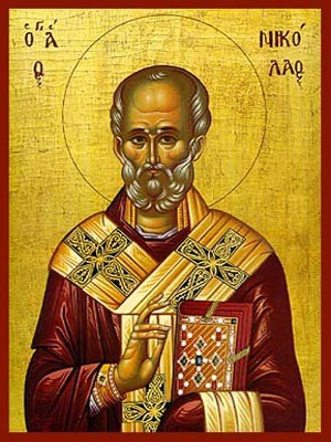 SAINT NICHOLAS, ARCHBISHOP OF MYRA IN LYCIA