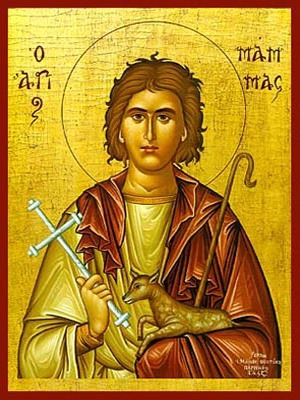 SAINT MAΜAS, MARTYR, OF CAESAREA IN CAPPADOCIA
