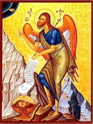 SAINT JOHN THE FORERUNNER, BIRD OF DESERT