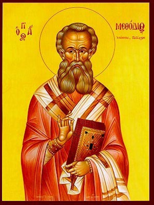 SAINT METHODIUS, HIEROMARTYR, BISHOP OF PATARA