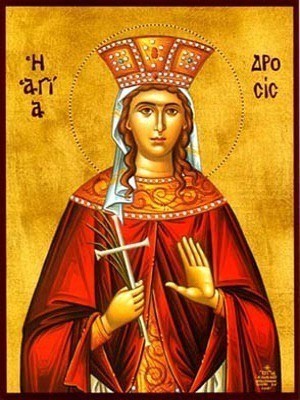SAINT DROSIS (DROSIDA) OF ANTIOCH, MARTYR