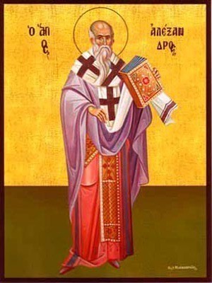 SAINT ALEXANDER, PATRIARCH OF CONSTANTINOPLE, FULL BODY
