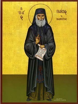 SAINT PAISIOS OF THE HOLY MOUNTAIN, FULL BODY