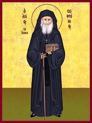 SAINT SOFRONIOS SACHAROF OF ESSEX, FULL BODY