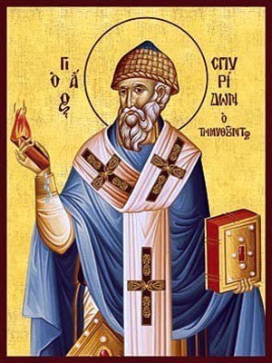 SAINT SPYRIDON, BISHOP OF TREMITHON, CYPRUS