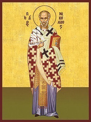 SAINT NICHOLAS, ARCHBISHOP OF MYRA IN LYCIA, FULL BODY