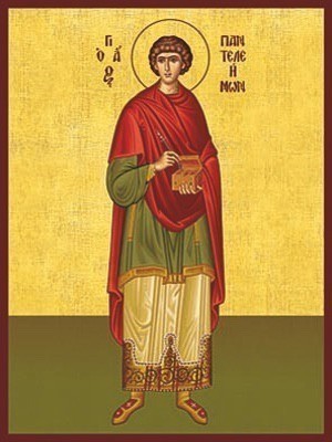 SAINT PANTELEIMON, THE GREAT MARTYR, FULL BODY