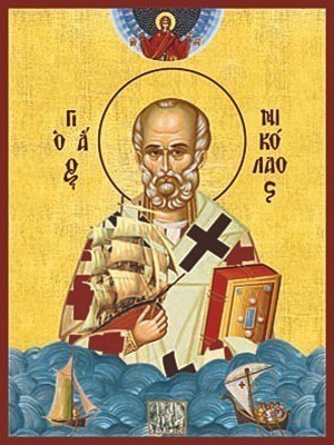 SAINT NICHOLAS, ARCHBISHOP OF MYRA IN LYCIA