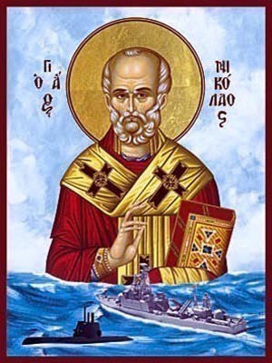 SAINT NICHOLAS, ARCHBISHOP OF MYRA IN LYCIA, PROTECTOR OF THE NAVY
