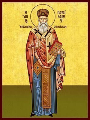 SAINT PAUSICACIUS, BISHOP OF SYNNADA, FULL BODY