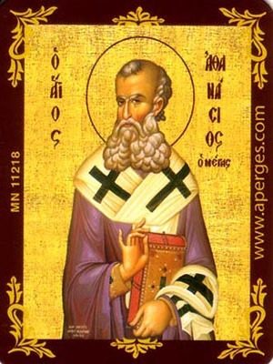 SAINT ATHANASIUS THE GREAT, PATRIARCH OF ALEXANDRIA