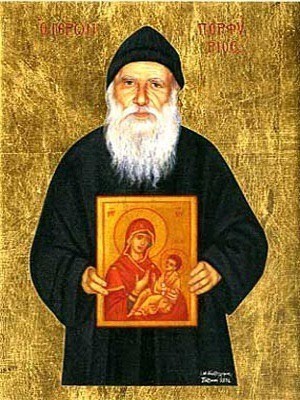 MONK PORFYRIOS OF THE HOLY MOUNTAIN, ATHOS, GREECE
