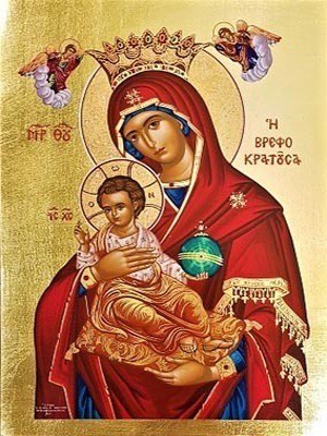 VIRGIN AND CHILD, INFANT BEARER