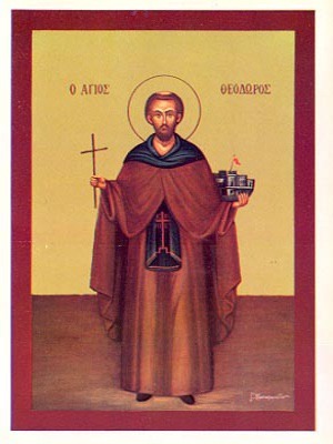 SAINT THEODORE, OF CYTHERA, GREECE, FULL BODY