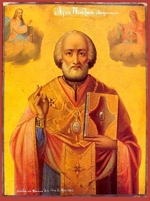 SAINT NICHOLAS, ARCHBISHOP OF MYRA IN LYCIA