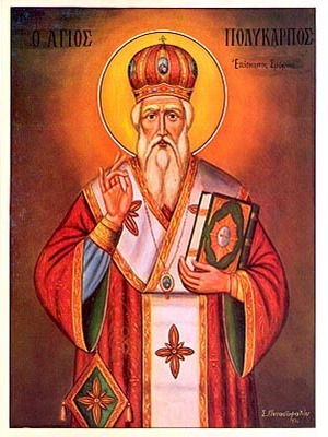 SAINT POLYCARP, BISHOP OF SMYRNA