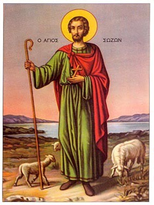 SAINT SOZON, MARTYR, OF CILICIA, FULL BODY