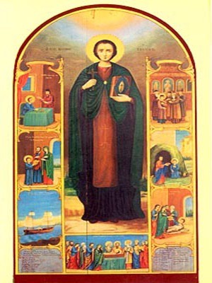 SAINT JOHN THE KALABYTES (HUT-DWELLER), FULL BODY