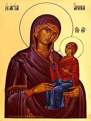 ΑΓΙΑ ΑΝΝΑ ΜΕ ΠΑΝΑΓΙΑ