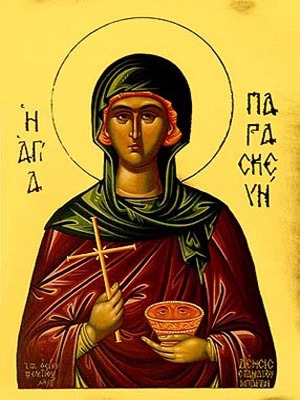 SAINT PARASCEVE, THE GREAT MARTYR, OF ROME