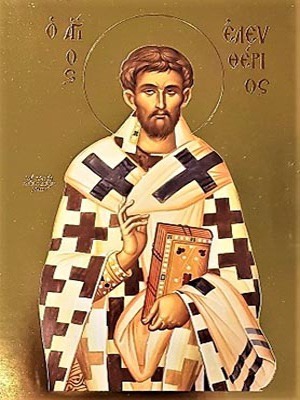 SAINT ELEUTHERIUS, HIEROMARTYR, BISHOP OF ILLYRIA
