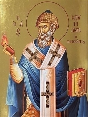 SAINT SPYRIDON, BISHOP OF TREMITHON, CYPRUS