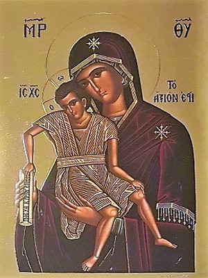 VIRGIN AND CHILD, AXION ESTI (IT IS TRULY MEET)