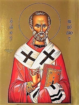 SAINT NICHOLAS, ARCHBISHOP OF MYRA IN LYCIA