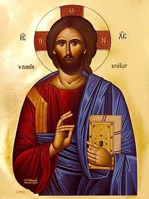 CHRIST BLESSING, PANTOCRATOR
