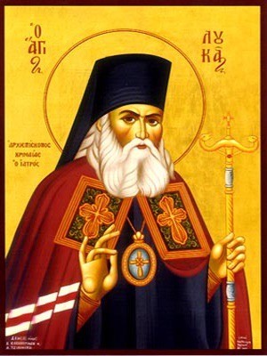 ΑΓΙΟΣ ΛΟΥΚΑΣ, ΟΜΟΛΟΓΗΤΗΣ ΚΑΙ ΙΑΤΡΟΣ, ΑΡΧΙΕΠΙΣΚΟΠΟΣ ΣΥΜΦΕΡΟΥΠΟΛΕΩΣ ΚΑΙ ΚΡΙΜΑΙΑΣ