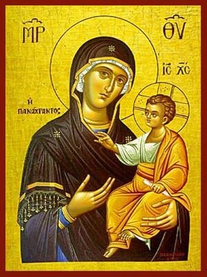 ΠΑΝΑΓΙΑ ΜΕ ΧΡΙΣΤΟ, ΟΔΗΓΗΤΡΙΑ, ΠΑΝΑΧΡΑΝΤΟΣ