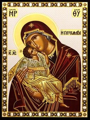 VIRGIN AND CHILD, SWEET KISSING - Image 5